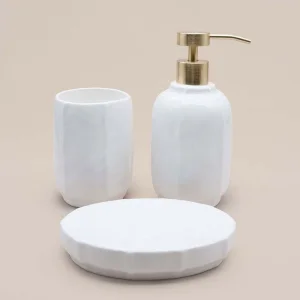 Ivory Seramik 3'lü Banyo Seti