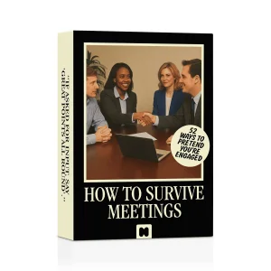 How To Survive Meetings Toplantı Hayatta Kalma Kartları