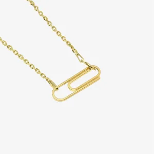 03.08 Paperclip Necklace Kolye