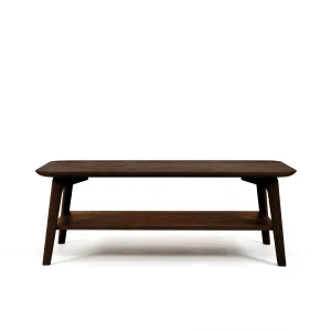 Shizen Küçük Kahve Masası 72x120 Cm | Koyu Meşe