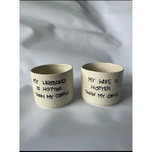 Hotter Than Stoneware 2'li Kupa Seti