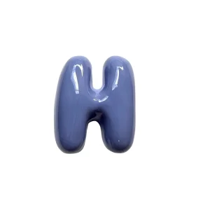 Bubble Kırmızı Seramik Harf - A