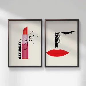 Weekend Edition Art Print Poster Seti