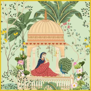 Jasmine Sun Silk Scarf
