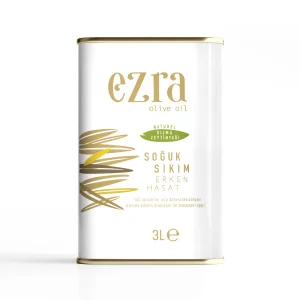 Naturel Sızma Soğuk Sıkım Erken Hasat Zeytinyağı 3 L