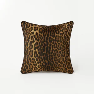 Melon Leopar Kırlent Kılıfı