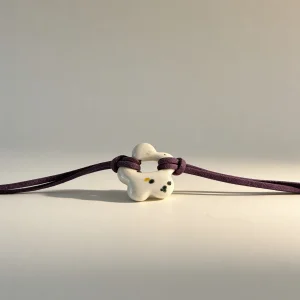Mini Milk Splash Seramik Charm Kolye / Çanta & Pantolon Aksesuarı