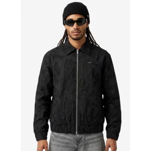 Zipper Jakarlı Ceket