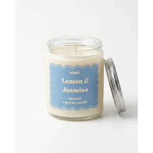 Lemon & Jasmine Doğal Soya Mum