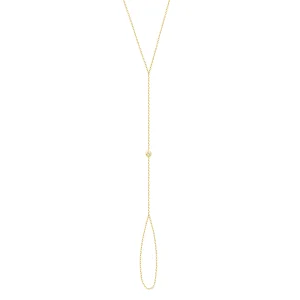 Tek Taşlı Altın Kaplama 925 Ayar Gümüş Şahmeran Bileklik Gold