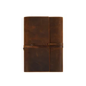 Hakiki Deri Taba Defter Kılıfı