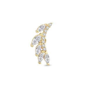 14 Ayar Wing Altın Piercing