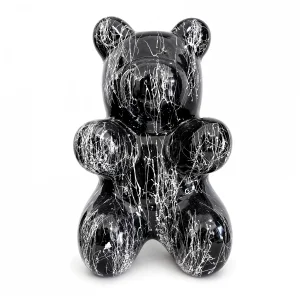 Pandy Black-White Pop Art Sculpture