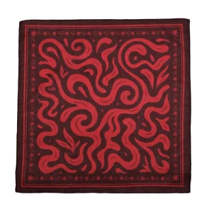 Cola Kırmızı Pamuk Bandana
