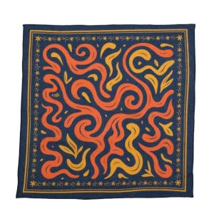 Thai Curry Pamuklu Bandana Fular