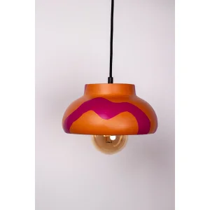 Klai Vişne Çürüğü Terracotta Sarkıt Avize