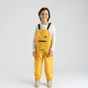 Pure Mustard Su Geçirmez Sarı Çocuk Yağmur Tulumu