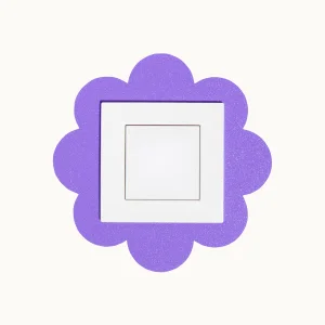 Anxiety Flower Lila Priz Aksesuarı