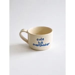Cute But Overthinker - El Yapımı Fincan