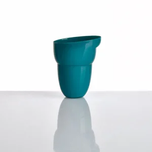 Cornu Teal Opak Cam Obje Kupa