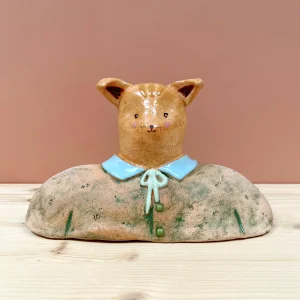 Penny The Cat Seramik Kedi Heykel