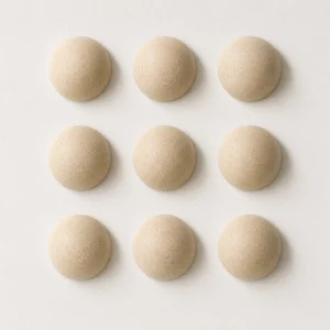 Dome Sphere Bej Seramik 9'lu Set Duvar Dekoru