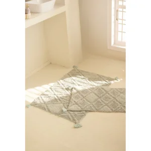 Maxi Tasseled Bath Mat 40x60 + 60x90 Mint