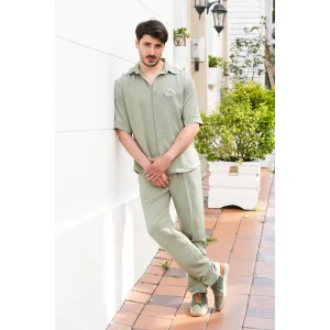 Green Rose Yeşil Pantolon