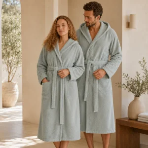 Linz Adaçayı Unisex Bornoz
