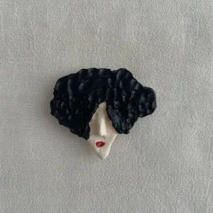 No.101 Seramik Düğme Aksesuarı Pin