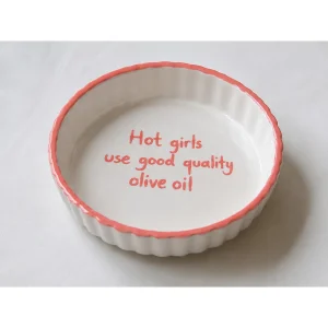 Hot Girls Use Good Quality Olive Oil Kiremit Seramik Tabak