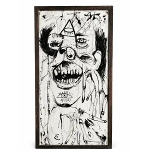 Kayıp Ahşap Çerçeveli Sanat Eseri