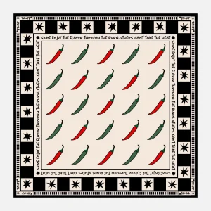 Can You Take The Heat Siyah-Beyaz Bandana Fular