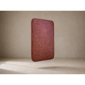 Handmade Genuine Leather Brown Sitting Cushion