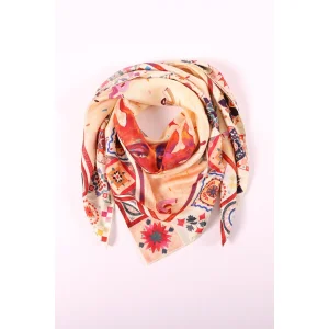 Dance Of Liberty %100 İpek Twill 90 Cm Fular