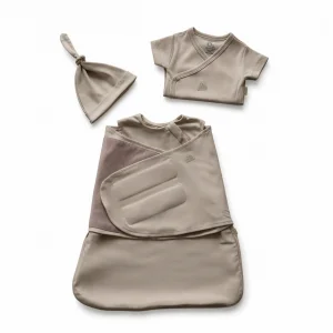 Natural Beige Yenidoğan Kundak Seti