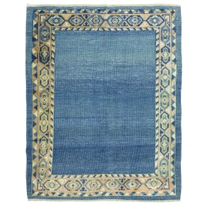 Arlena Modern Mavi El Dokuma Halı Kilim