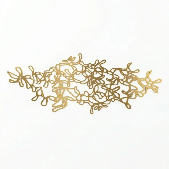 Vüzel Gold Metal Duvar Aksesuarı image 1