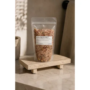 Soleil Bath Salt Natural Mineral Bath Salt Lavender Chamomile