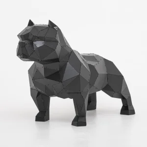 American Bully Heykeli