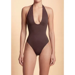 Seamless Kahverengi Bodysuit