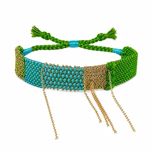Verde Mare Dokuma Bileklik