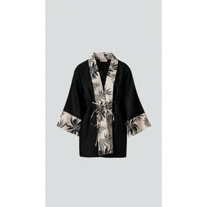 Keten Siyah Kimono