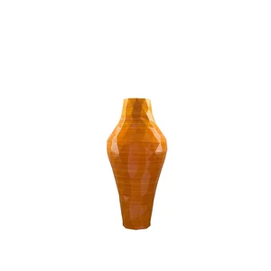 Lowpoly Turuncu Vazo