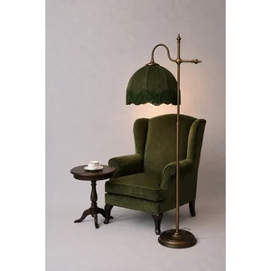 Vintage Yeşil Lambader