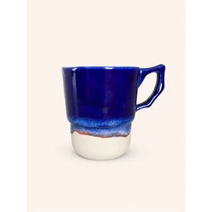 Halo Lacivert Stoneware Fincan
