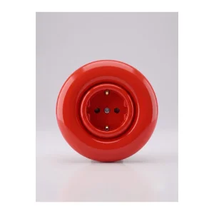 Custom Design Bubble Series Red Decorative Socket A Quality Plastic (mechanism Included)