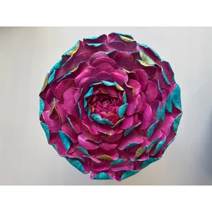Bloom Pembe Seramik Rölyef Obje