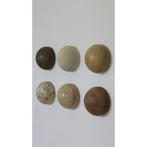 Canyon El Yapımı Seramik Duvar Objesi (6'lı Set)