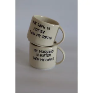 Hotter Than 2'li Stoneware Kupa Seti